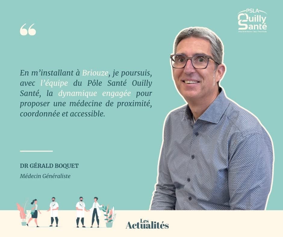 Le Dr Gérald Boquet s’installe à Briouze